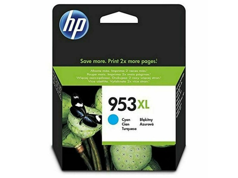 Оригиална касета за мастило HP F6U16AE Синьо-зелен NaN –  BB Касети с мастило