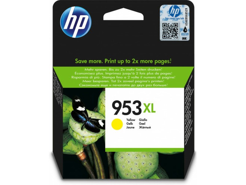 Оригиална касета за мастило HP F6U18AE Жълт NaN –  BB Касети с мастило