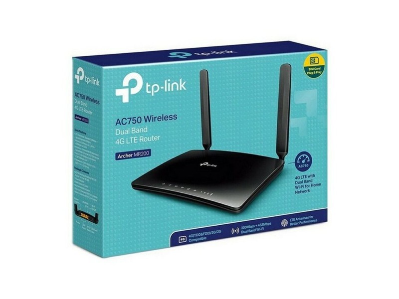 Рутер TP-Link Archer MR200 433 Mbps NaN –  BB Рутери