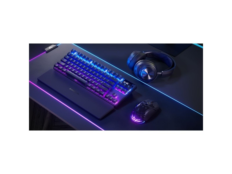 Клавиатура за игри SteelSeries Apex Pro  Qwerty US NaN –  BB Клавиатури за геймъри