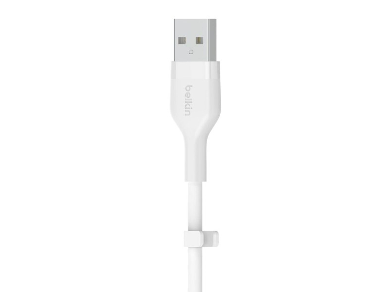 Кабел USB-C към USB Belkin BOOST↑CHARGE Flex Бял 2 m (1 броя) NaN –  BB USB кабели