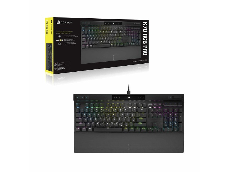 Клавиатура за игри Corsair K70 Черен Испанска Qwerty NaN –  BB Клавиатури за геймъри