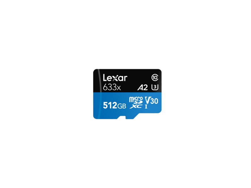 Mикро SD карта памет с адаптер Lexar 633x 512 GB NaN –  BB MicroSD карти