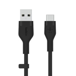 Кабел USB-C към USB Belkin BOOST↑CHARGE Flex Черен 3 m (1 броя)