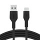 Кабел USB-C към USB Belkin BOOST↑CHARGE Flex Черен 3 m (1 броя) NaN –  BB USB кабели