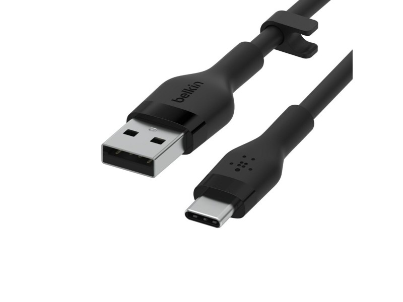 Кабел USB-C към USB Belkin BOOST↑CHARGE Flex Черен 3 m (1 броя) NaN –  BB USB кабели