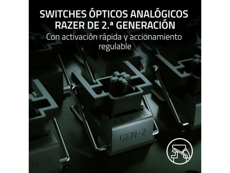 Клавиатура за игри Razer RZ03-04980100-R3M1 Черен NaN –  BB Клавиатури за геймъри