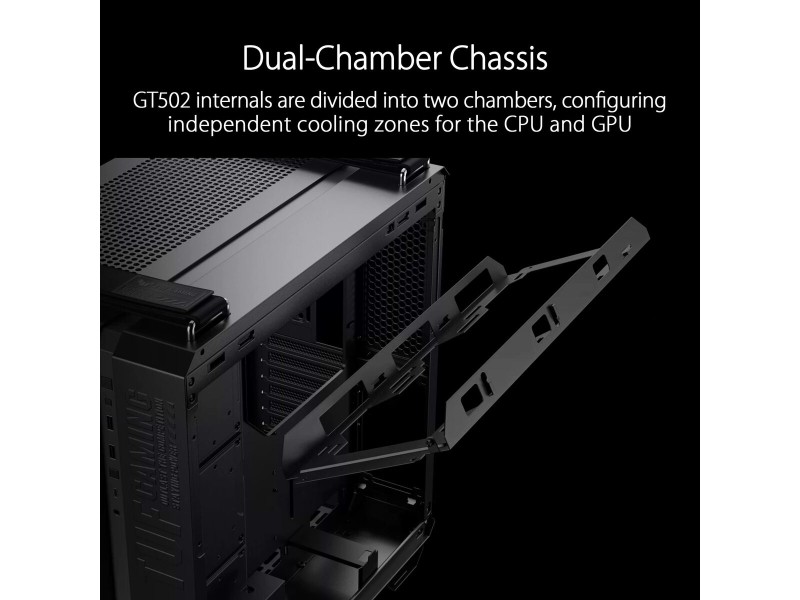 ATX полу-висока кутия Asus TUF GAMING GT502 PLUS Черен ATX полу-висока кутия Asus TUF GAMING GT502 PLUS Черен NaN – BB Калъфи за настолни компютри