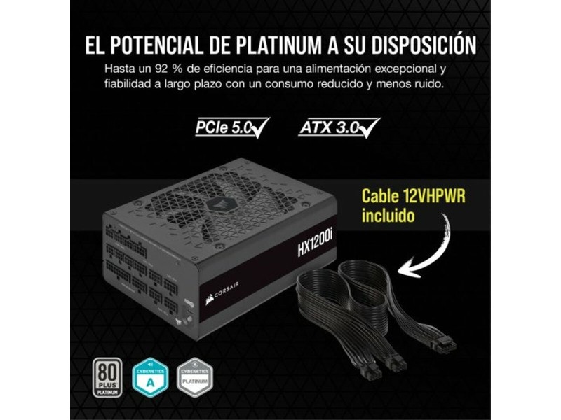 Захранване Corsair HXi Series HX1200i 1200 W 80 PLUS Platinum Захранване Corsair HXi Series HX1200i 1200 W 80 PLUS Platinum NaN – BB Захранвания