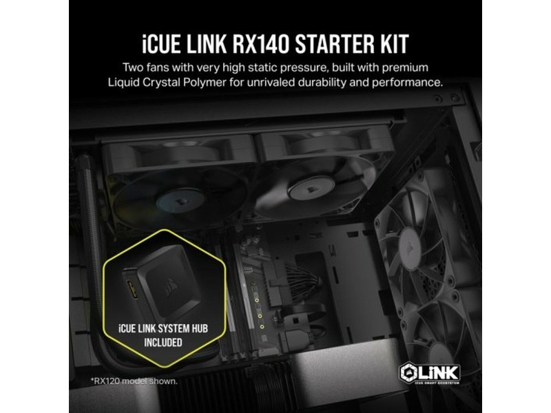 Вентилатор за кутия Corsair CO-9051012-WW NaN –  BB Бокс вентилатори