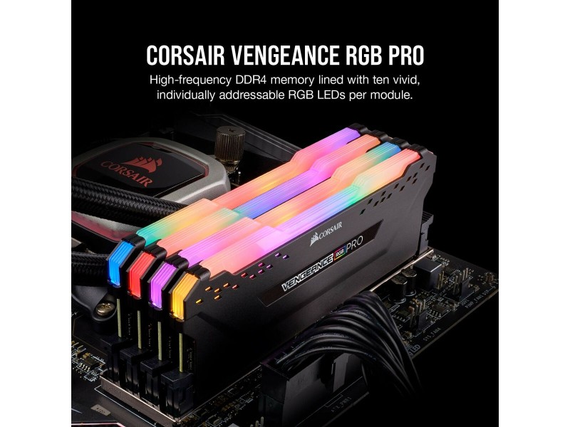RAM памет Corsair CMW64GX4M2D3600C18 64 GB DDR4 3600 MHz CL16 RAM памет Corsair CMW64GX4M2D3600C18 64 GB DDR4 3600 MHz CL16 NaN – BB Основна памет