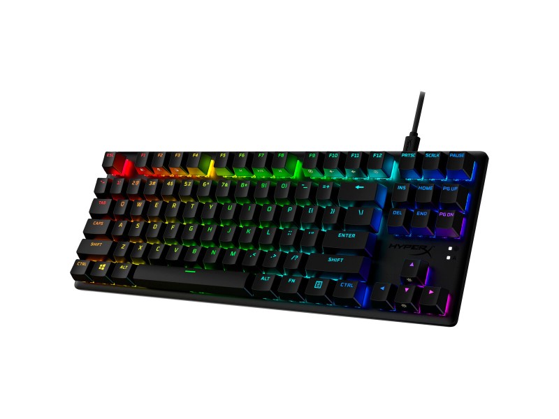 Клавиатура за игри Hyperx 639N7AA#ABE Черен Испанска Qwerty NaN –  BB Клавиатури за геймъри