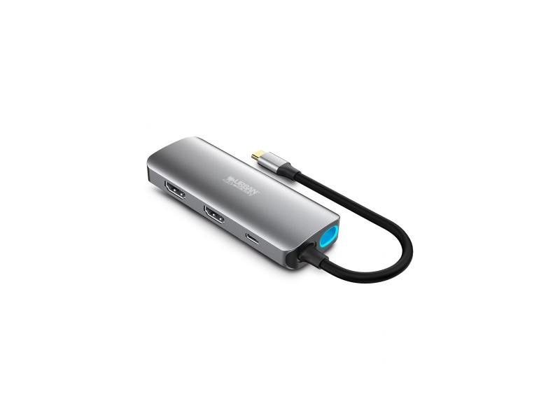 USB-C извод Urban Factory MHC55UF Сив NaN –  BB USB хъбове