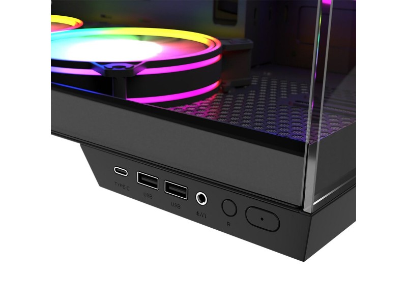 ATX полу-висока кутия Modecom Volcano Panorama APEX ARGB Сив ATX полу-висока кутия Modecom Volcano Panorama APEX ARGB Сив NaN – BB Калъфи за настолни компютри
