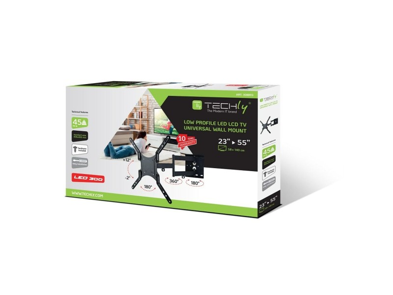 Статив за стена Techly ICA-PLB 136M 55 23 NaN –  BB Стойки и подпори