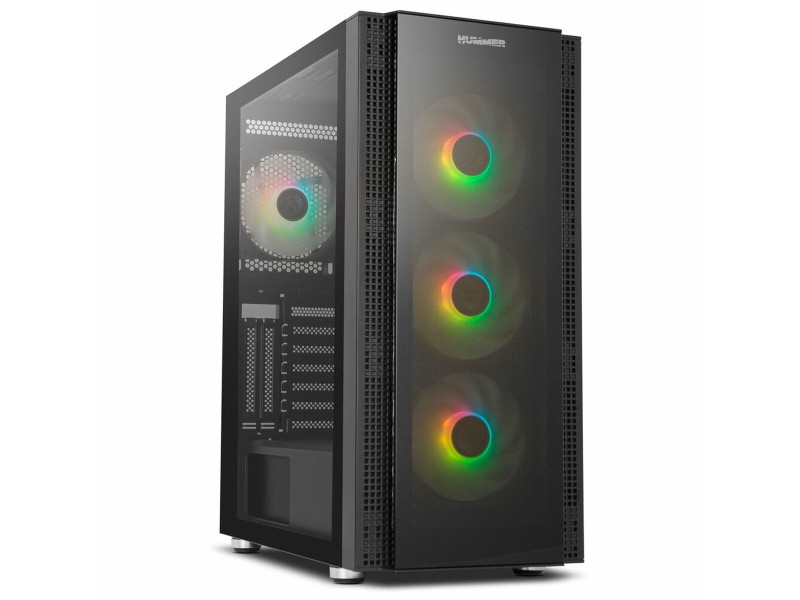 ATX полу-висока кутия Nox-Xtreme 1 Черен E-ATX NaN –  BB Калъфи за настолни компютри