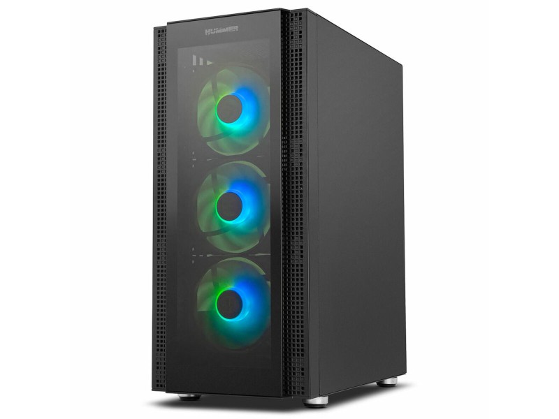 ATX полу-висока кутия Nox-Xtreme 1 Черен E-ATX NaN –  BB Калъфи за настолни компютри