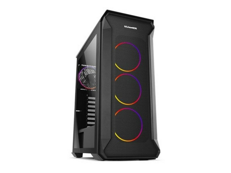 Средно голяма кутия микро ATX / Mini ITX / ATX Nox-Xtreme Hummer Quantum Черен Средно голяма кутия микро ATX / Mini ITX / ATX Nox-Xtreme Hummer Quantum Черен NaN – BB Калъфи за настолни компютри