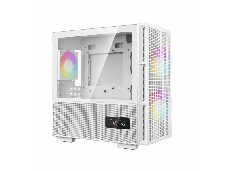 ATX полу-висока кутия DEEPCOOL CH360 Бял NaN –  BB Калъфи за настолни компютри