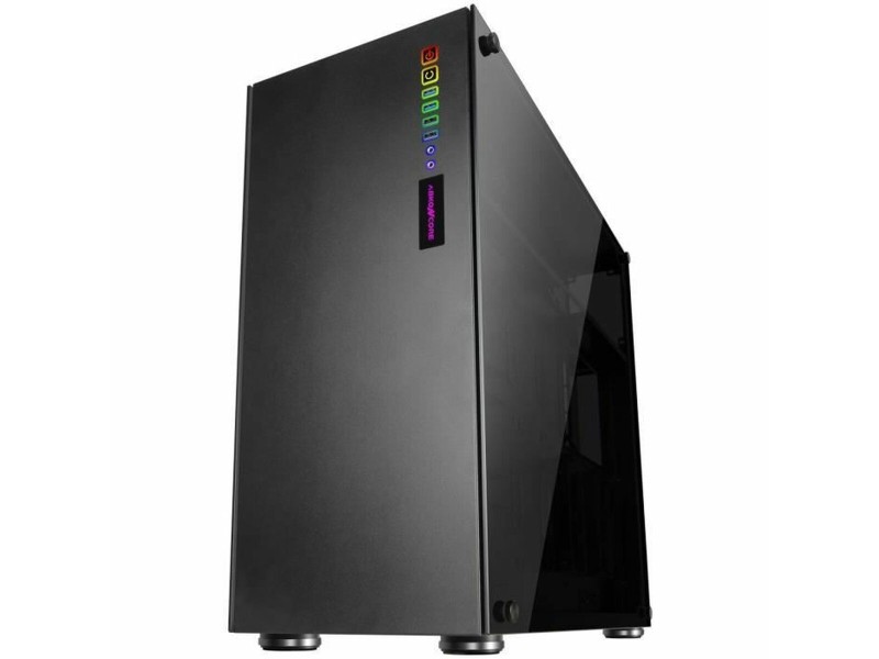 ATX полу-висока кутия ABKONCORE R780 Черен NaN –  BB Калъфи за настолни компютри