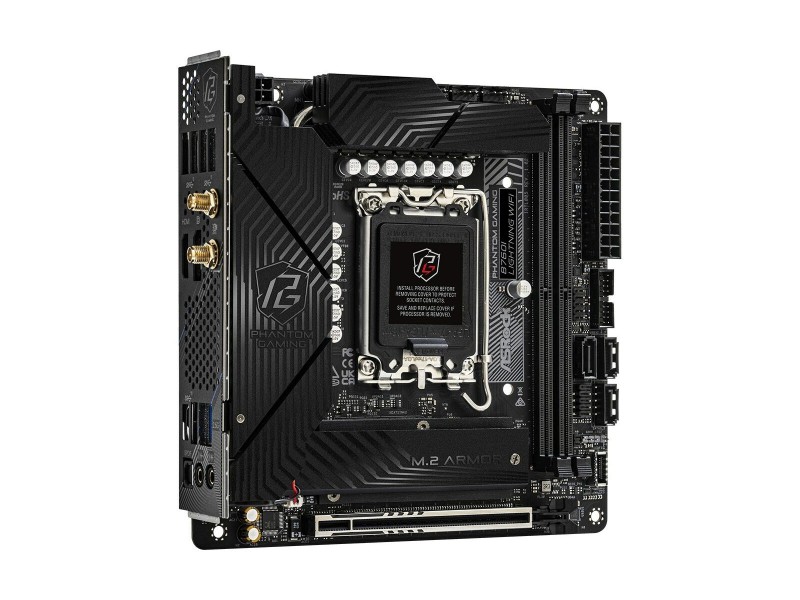 Дънна платка ASRock B760I LIGHTNING WIFI LGA 1700 Intel B760 NaN –  BB Дънни платки