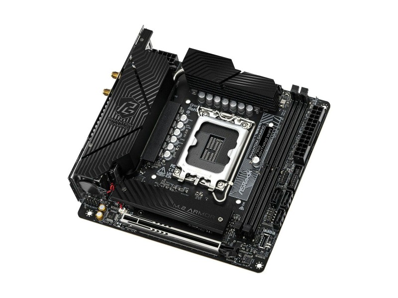 Дънна платка ASRock B760I LIGHTNING WIFI LGA 1700 Intel B760 NaN –  BB Дънни платки
