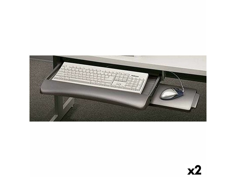 Клавиатура Fellowes 93804 Графит NaN –  BB Клавиатури