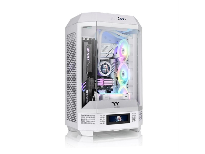 ATX полу-висока кутия THERMALTAKE THE TOWER T300 Бял NaN –  BB Калъфи за настолни компютри