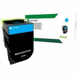 Toнер Lexmark 71B20C0 Синьо-зелен