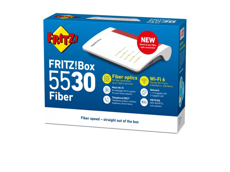 Точка за достъп Fritz! FRITZ BOX 5530 FIBER WRLS Бял NaN –  BB Точки за безжичен достъп