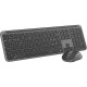 Клавиатура с мишка Logitech MK950 Графит Испанска Qwerty NaN –  BB Пакети клавиатура и мишка