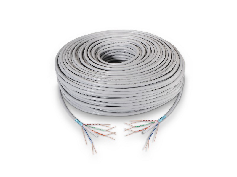 UTP категория 6 твърд мрежови кабел Aisens A136-0282 Сив 305 m NaN –  BB Ethernet кабели