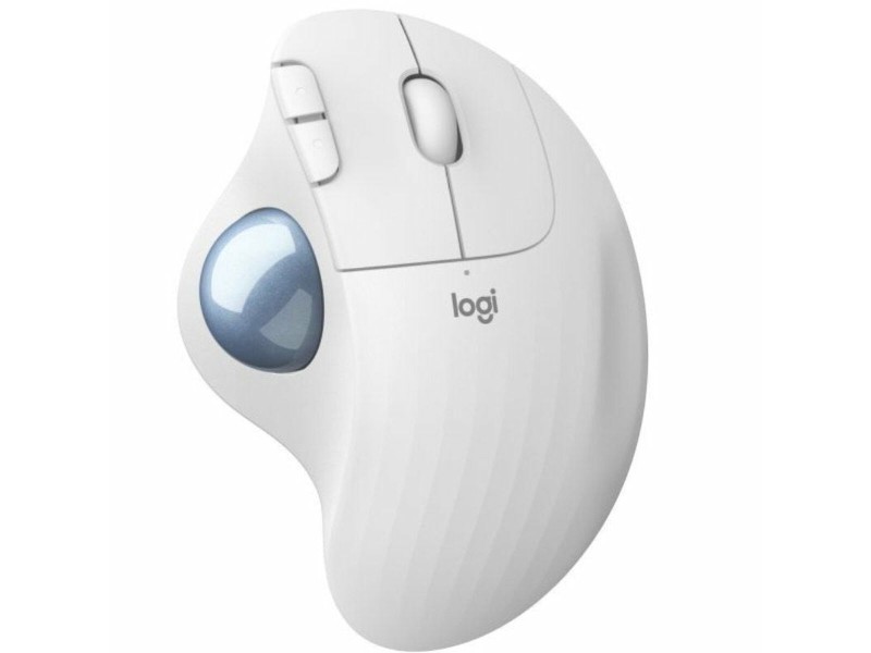 Безжична мишка Logitech ERGO M575 Бял NaN –  BB Мишки
