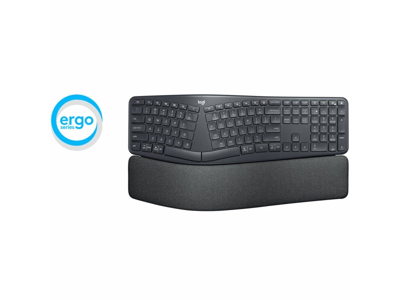 Клавиатура Logitech 920-010105 Черен Сив Графит Испанска Qwerty NaN –  BB Клавиатури