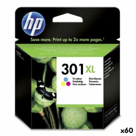 Оригиална касета за мастило HP 301XL Трицветен (60 броя)