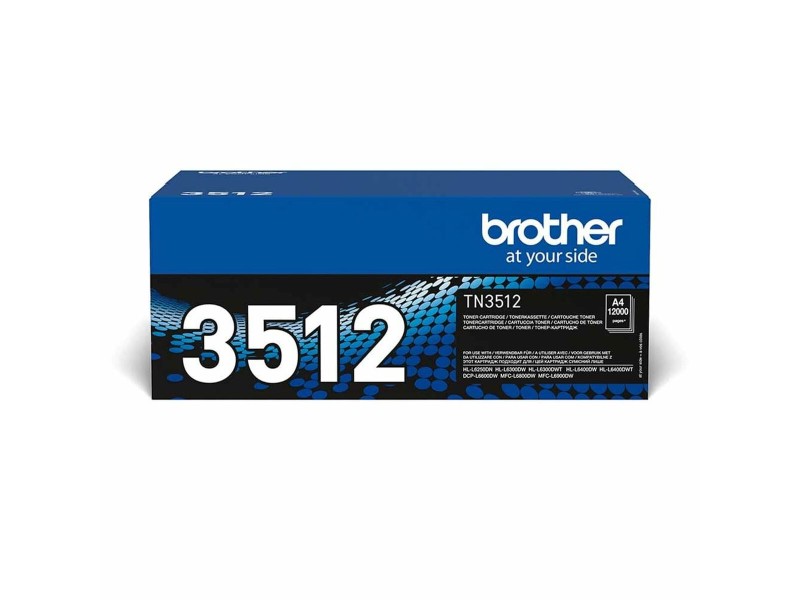 Oригинален тонер Brother TN3512 Черен (3 броя) NaN –  BB Тонер касети