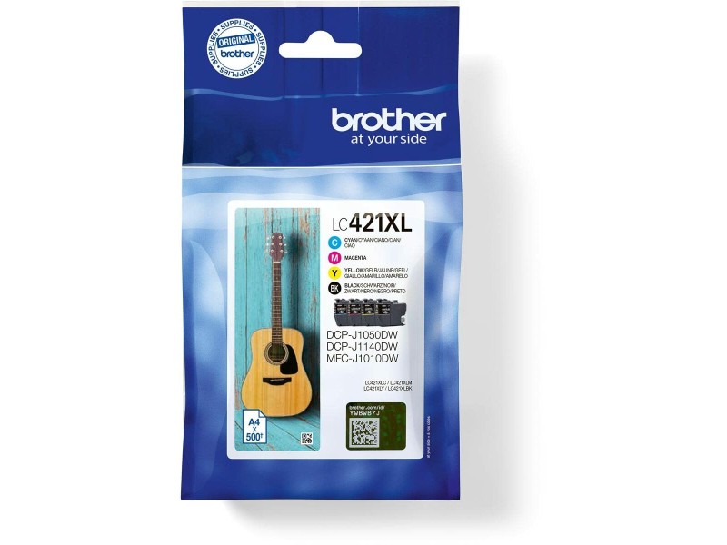Оригиална касета за мастило Brother LC421XL Черен/Циан/Магента/Жълт (4 броя) NaN от | techMAG.bg Оригиална касета за мастило Brother LC421XL Черен/Циан/Магента/Жълт (4 броя) NaN – BB Касети с мастило