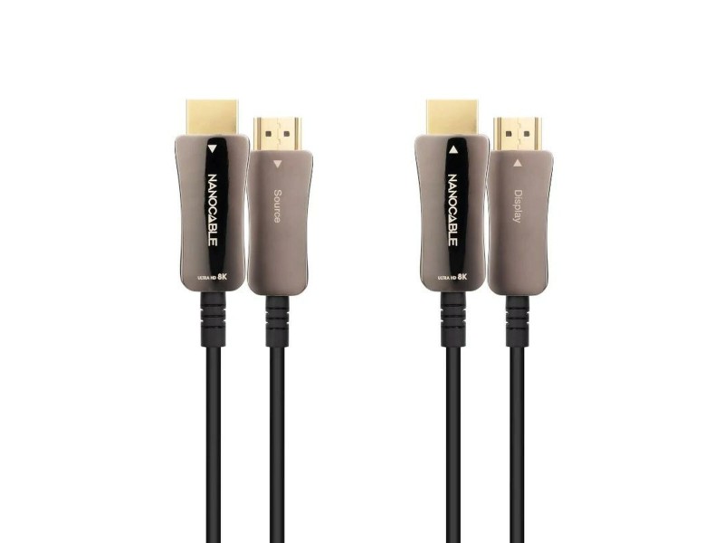 Кабел HDMI NANOCABLE 10.15.2120 20 m Черен 8K Ultra HD 48 Gbit/s NaN –  BB HDMI кабели