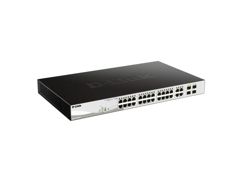 Суич D-Link DGS-1210-24P/E NaN –  BB Мрежови комутатори