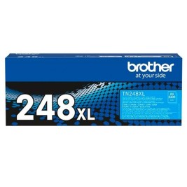 Toнер Brother TN248XLC Синьо-зелен