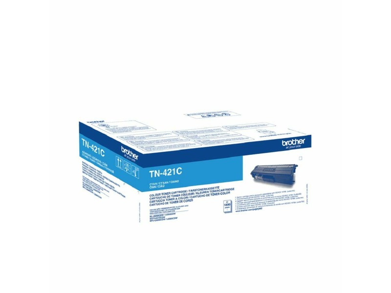 Oригинален тонер Brother TN-421C Синьо-зелен NaN –  BB Тонер касети