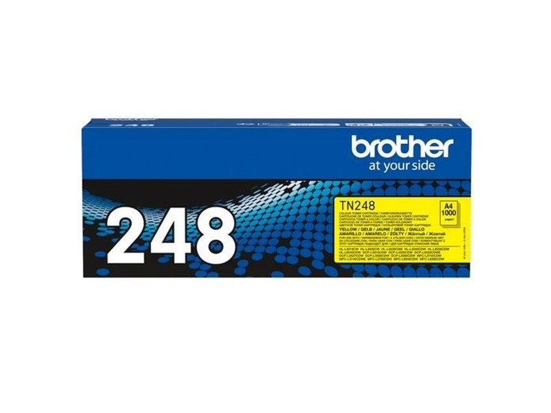 Oригинален тонер Brother TN248Y Жълт NaN –  BB Тонер касети