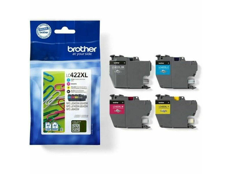 Оригиална касета за мастило Brother LC-422XLVAL NaN –  BB Касети с мастило