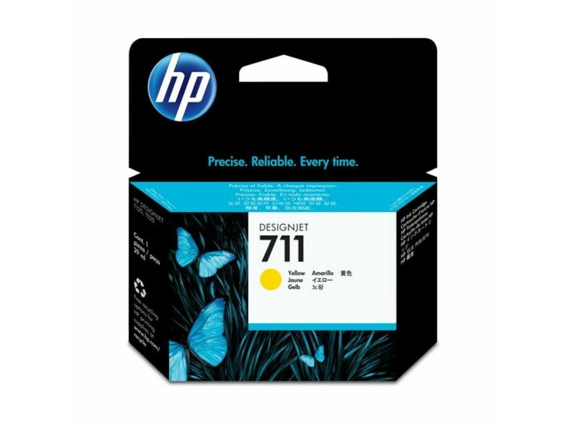 Оригиална касета за мастило HP 25663658 Жълт NaN –  BB Касети с мастило