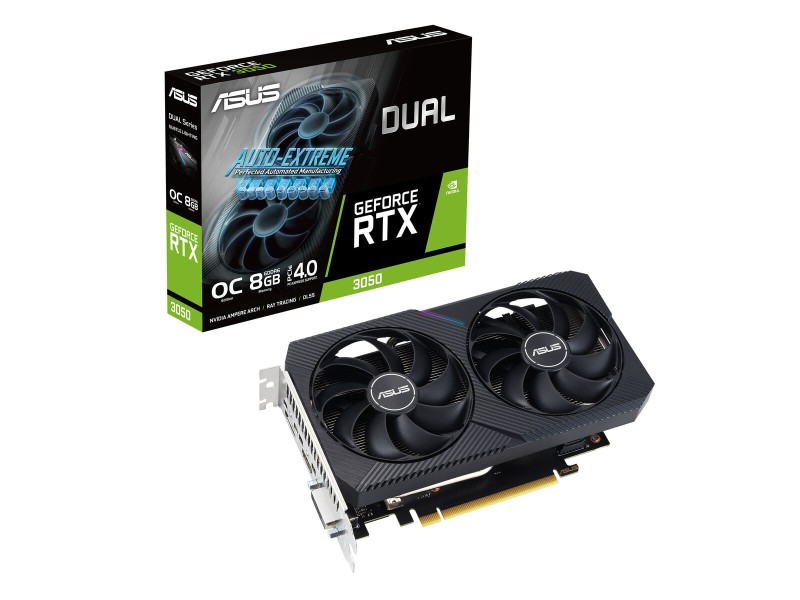 Графична карта Asus 90YV0GH6-M0NA00 Nvidia GeForce RTX 3050 8 GB GDDR6 NaN –  BB Графични карти