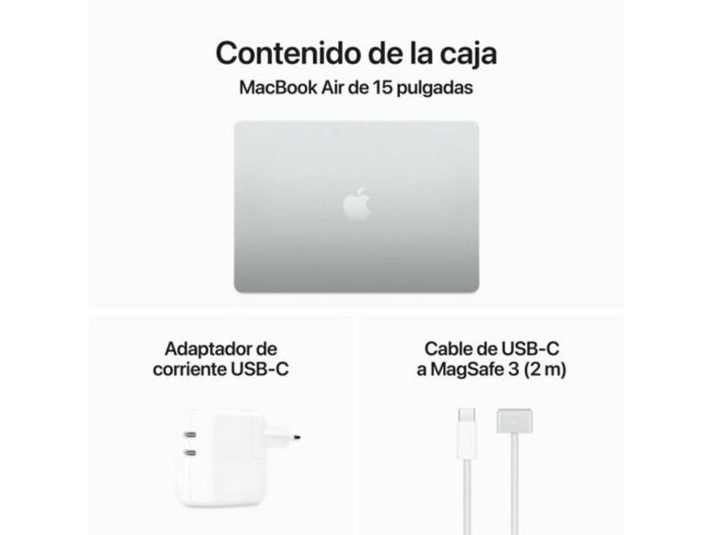 Лаптоп Apple MRYP3Y/A 15,3 M3 8 GB RAM 256 GB SSD NaN –  BB Лаптопи