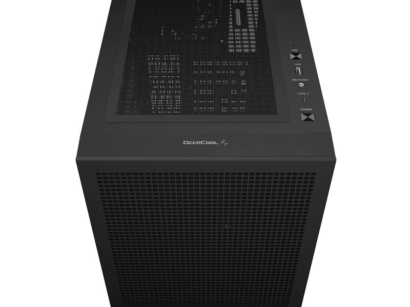 ATX полу-висока кутия DEEPCOOL Черен NaN –  BB Калъфи за настолни компютри