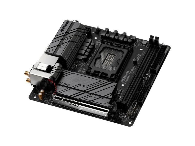 Дънна платка ASRock Z790M-ITX WiFi LGA 1700 INTEL Z790 NaN –  BB Дънни платки