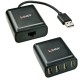 USB извод LINDY 42679 Черен NaN –  BB Мрежови хъбове