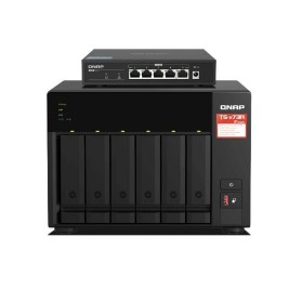 SATA 5.25" калъф за SATA 2.5" Qnap TS-673A-SW5T